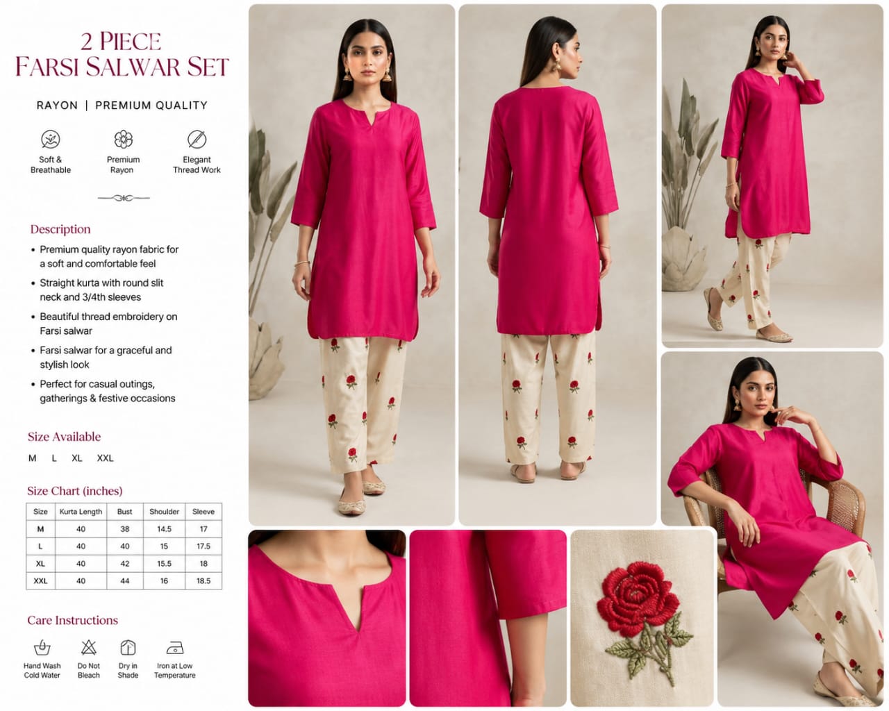 Farsi salwar 2 piece set