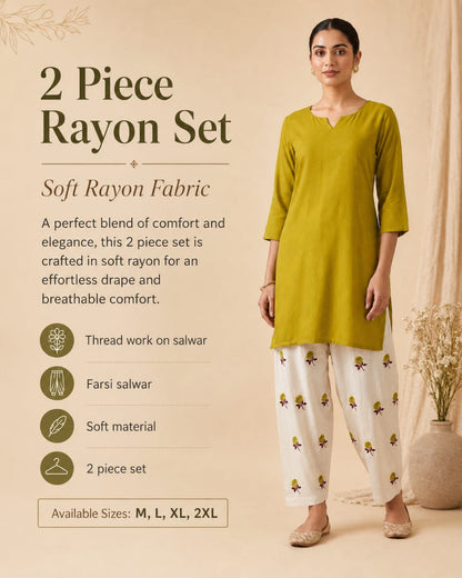 Farsi salwar 2 piece set