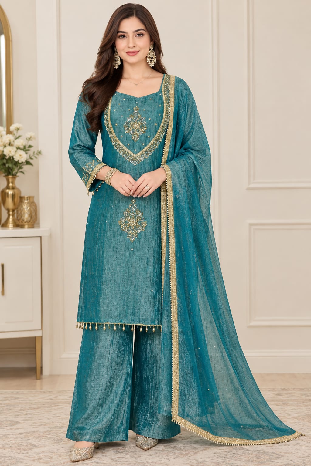 Ghunghat festive wear set