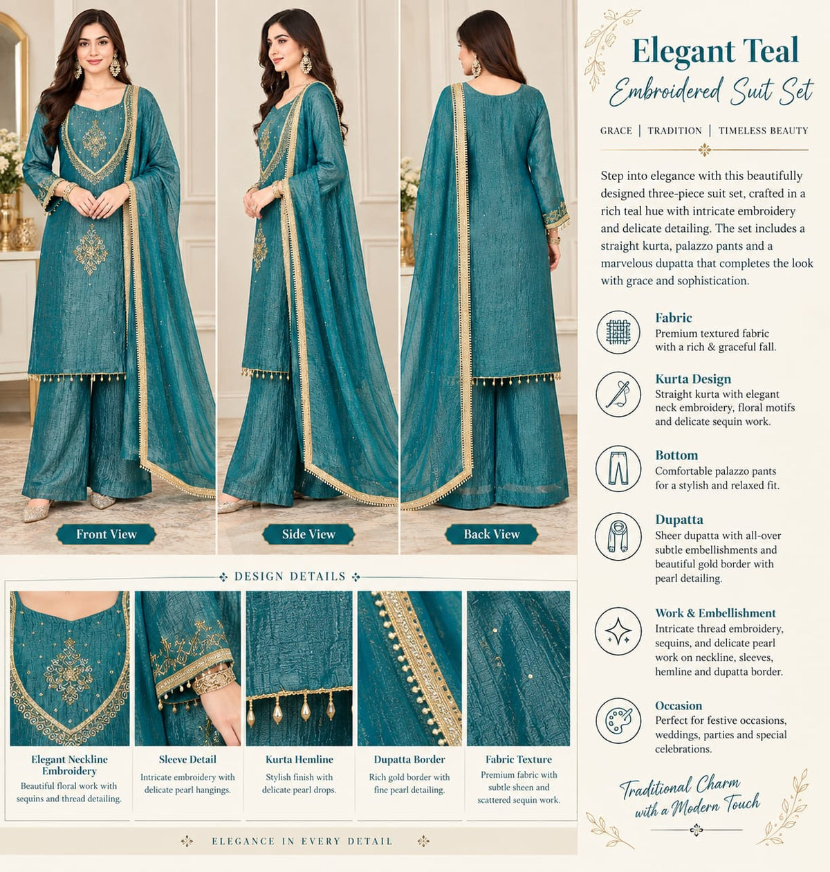 Ghunghat festive wear set