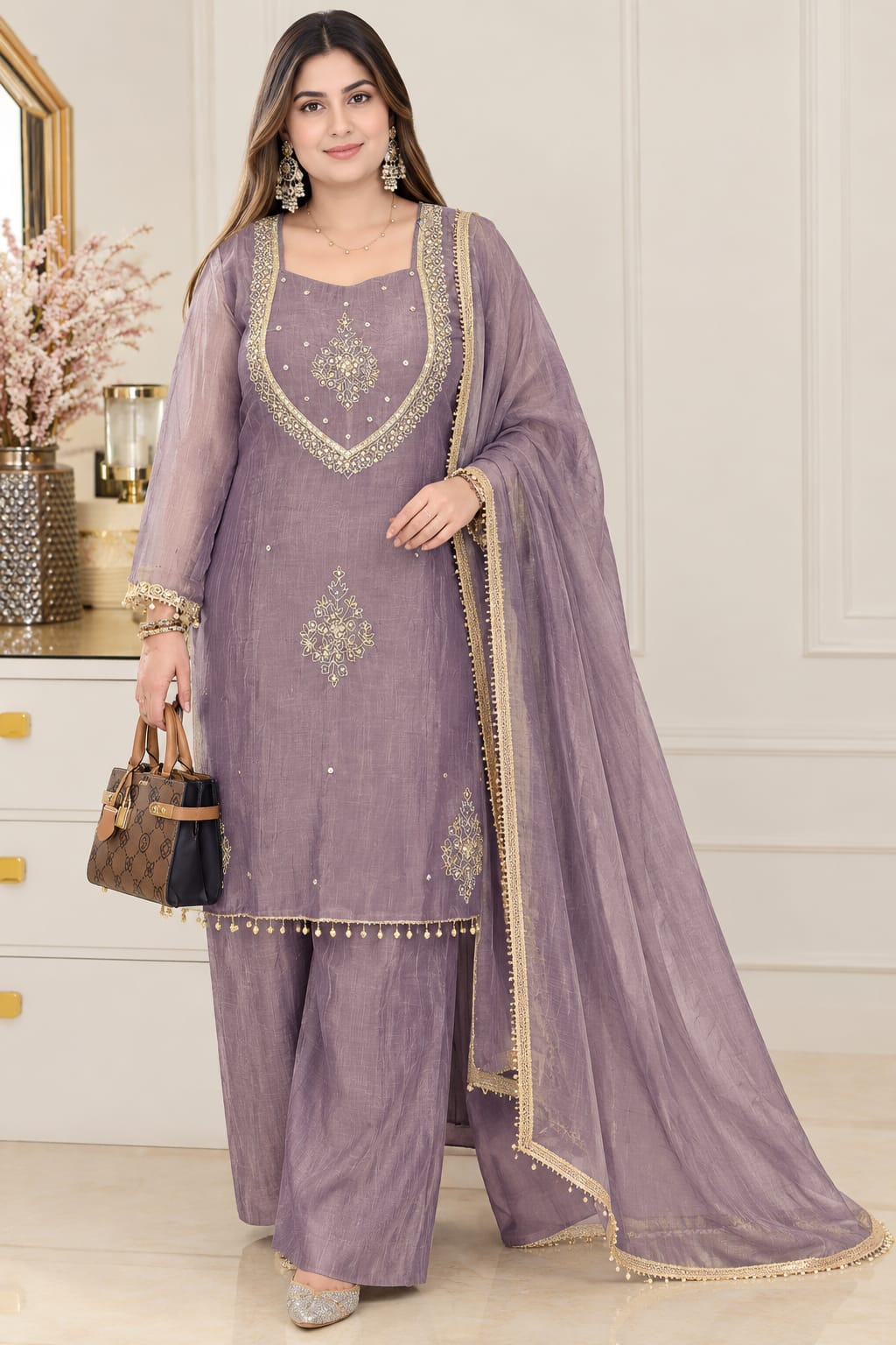 Ghunghat festive wear set