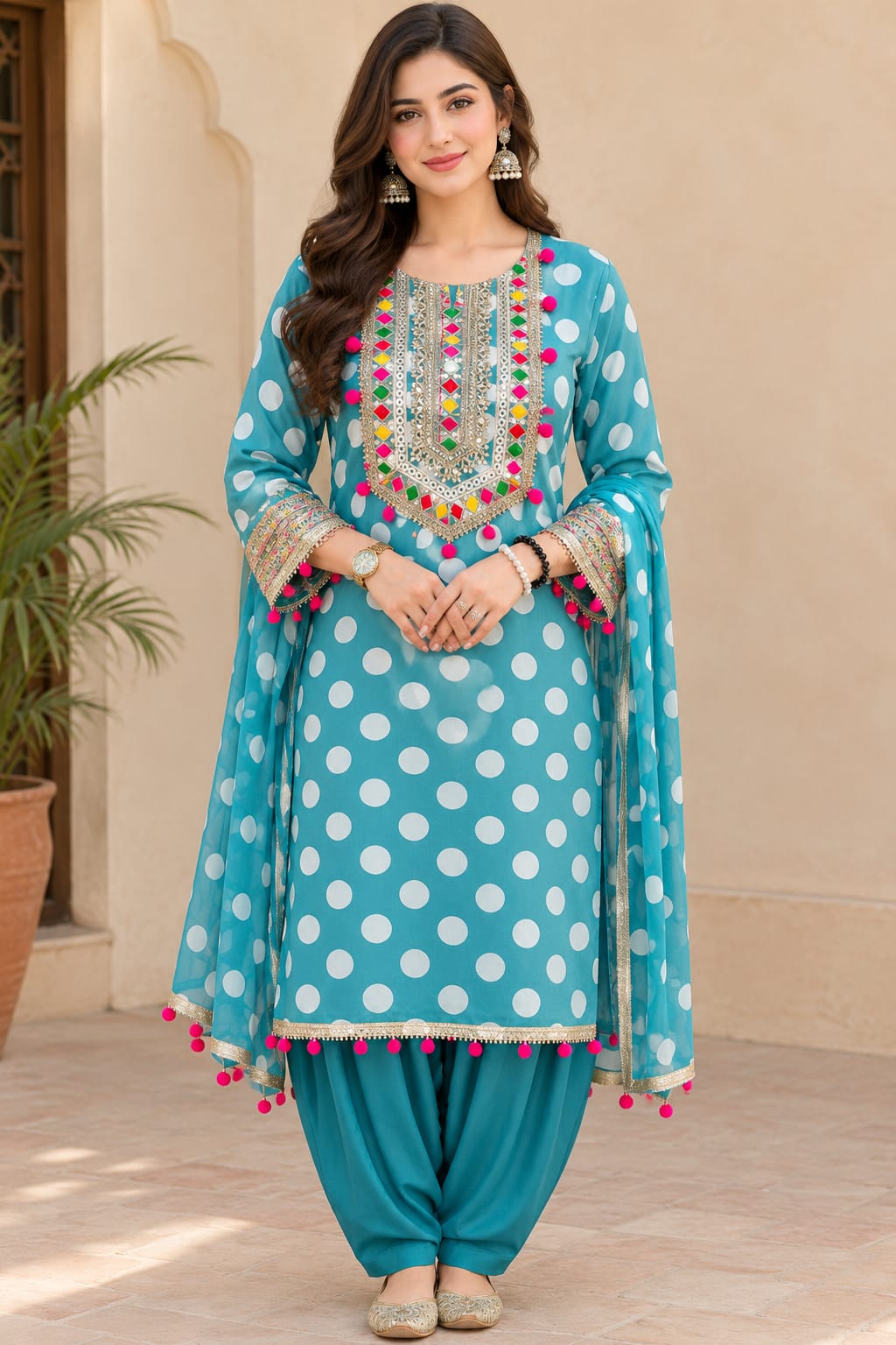 Premium farsi salwar set